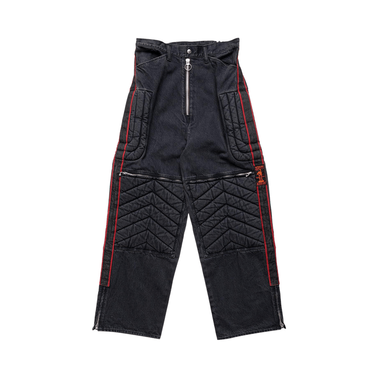 Kapital Denim Kountry Motocross Pants "Black/Black"