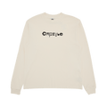 Capsule Herzog & De Meuron Objects Long-Sleeve "Cream/Black"
