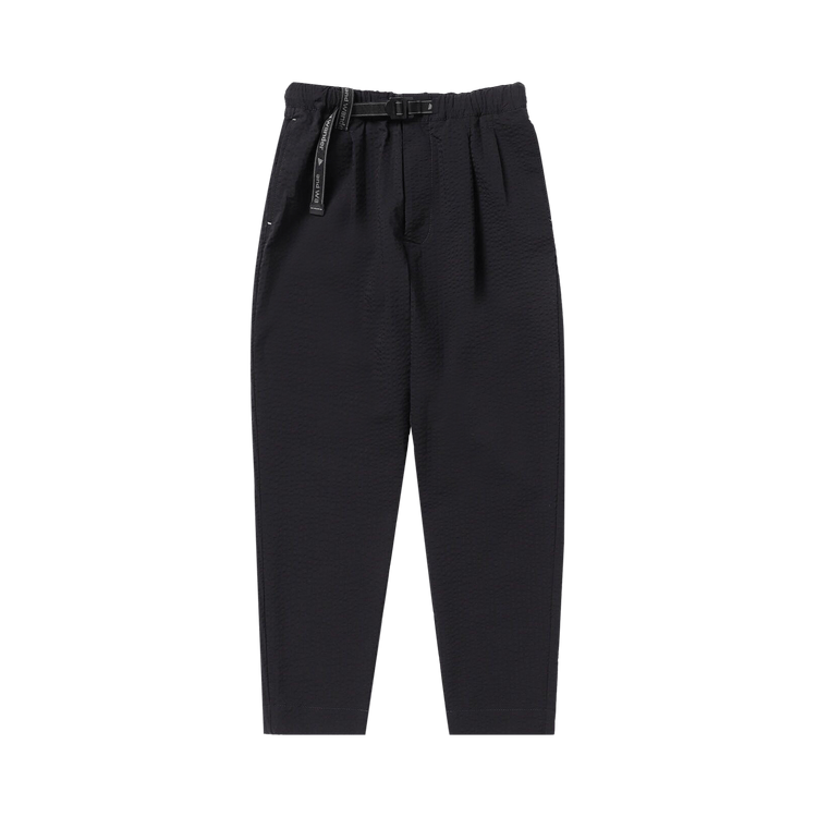 And Wander 65 Dry Soft Seersucker Pants "Navy"
