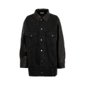 Khaite Grizzo Jacket Leather Combo "Prescott"