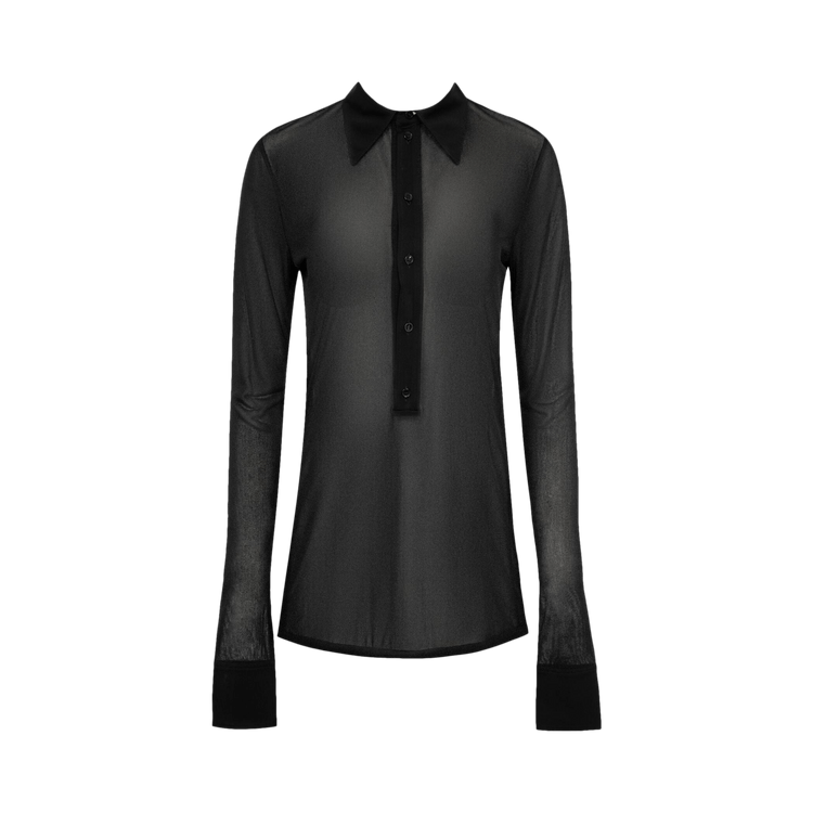 Saint Laurent Polo Shirt "Noir"