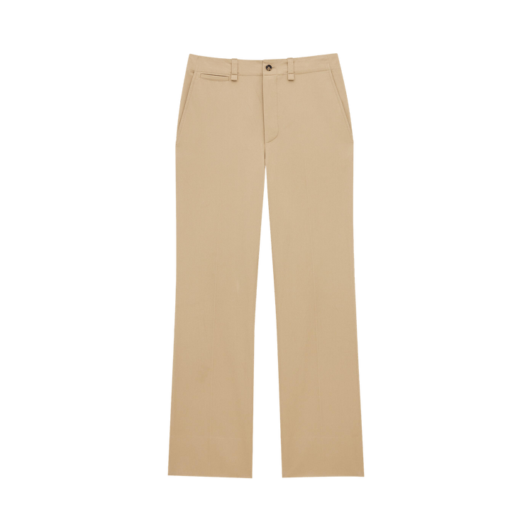 Saint Laurent Drill Pants "Beige"