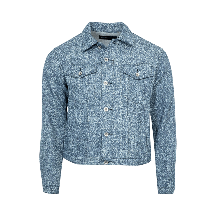 Who Decides War Woven Trucker Jacket "Indigo"