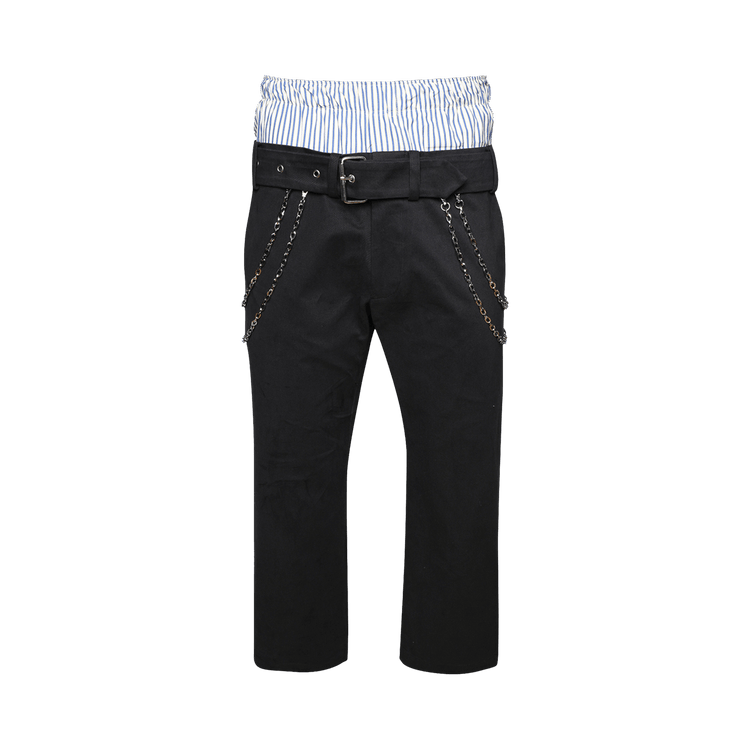 BLUEMARBLE Double Layered Boxer Pants "Black"