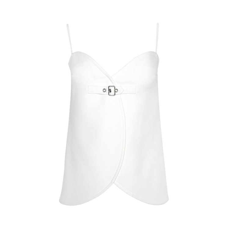 Courrèges Ellipse Twill Top "Heritage White"