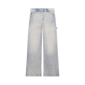 Courrèges Sailor Blue Denim Baggy Pants "Light Blue"