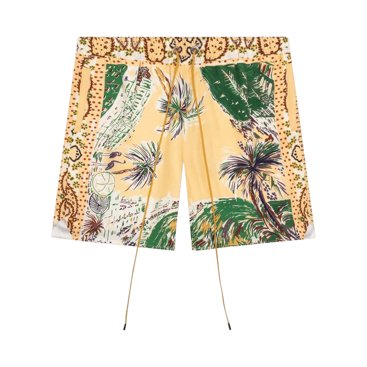 Rhude Palmina Silk Short "Multicolor"