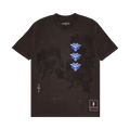 Cactus Jack by Travis Scott x Mitchell & Ness University Of Kentucky Seal Tee "Brown"