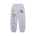 Cactus Jack by Travis Scott x Mitchell & Ness University Of Houston Sweatpants "Grey Heather"
