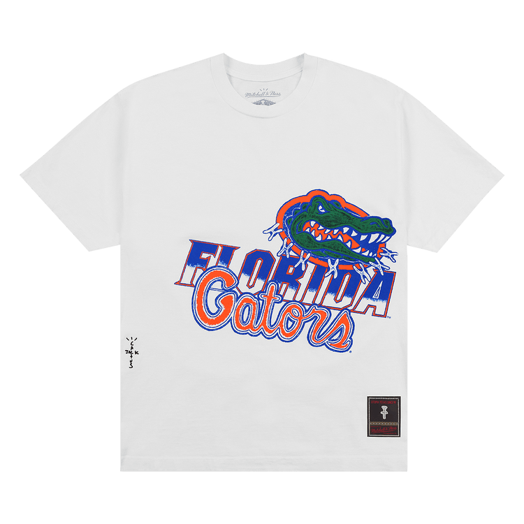 Cactus Jack by Travis Scott x Mitchell & Ness University Of Florida Handdrawn Tee "White"