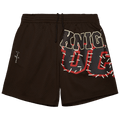 Cactus Jack by Travis Scott x Mitchell & Ness University Of Central Florida Shorts "Brown"