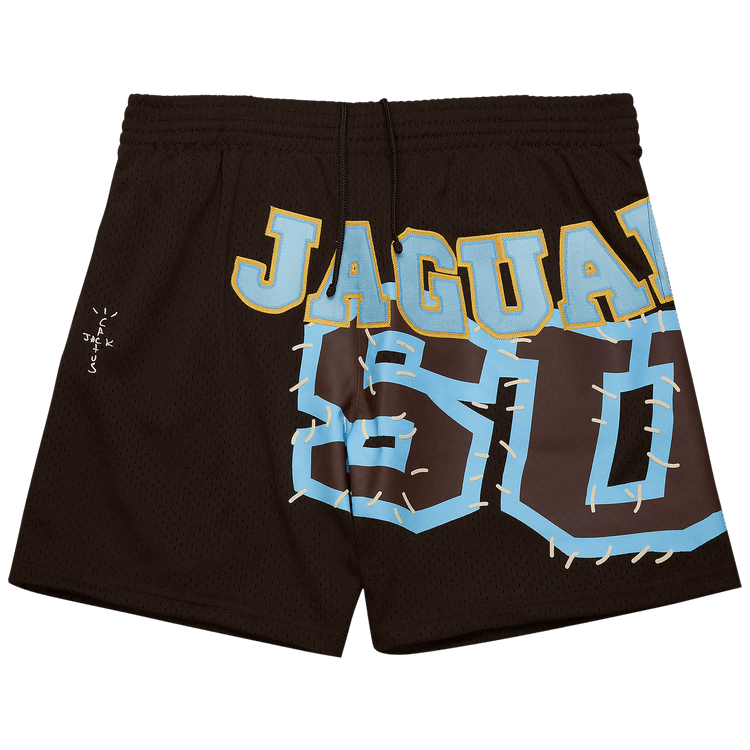 Cactus Jack by Travis Scott x Mitchell & Ness Southern University Shorts "Brown"