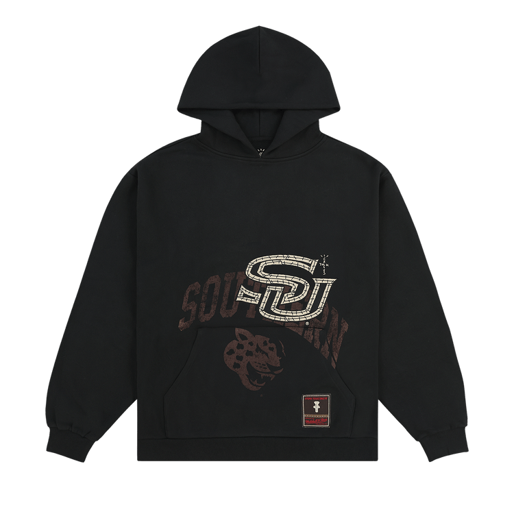 Cactus Jack by Travis Scott x Mitchell & Ness Southern University Hoodie "Black"