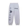 Cactus Jack by Travis Scott x Mitchell & Ness Penn State University Sweatpants "Grey Heather"