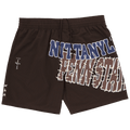 Cactus Jack by Travis Scott x Mitchell & Ness Penn State University Shorts "Brown"