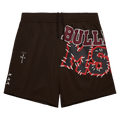 Cactus Jack by Travis Scott x Mitchell & Ness Mississippi State University Shorts "Brown"