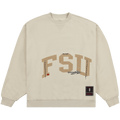 Cactus Jack by Travis Scott x Mitchell & Ness Florida State University Crewneck "Tan"