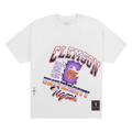 Cactus Jack by Travis Scott x Mitchell & Ness Clemson University Handdrawn Tee "White"