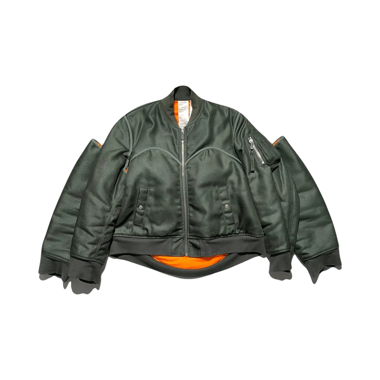 Helmut Lang Four Arm Bomber "Olive"