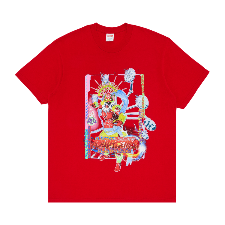 Supreme Electromagnetic Tee "Red"