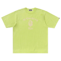 BAPE A Bathing Ape Overdye Relaxed Fit Tee "Yellow"