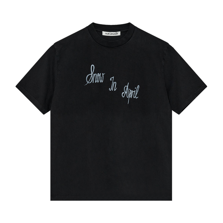 Our Legacy Box Shirt "Ronja Print/Black"