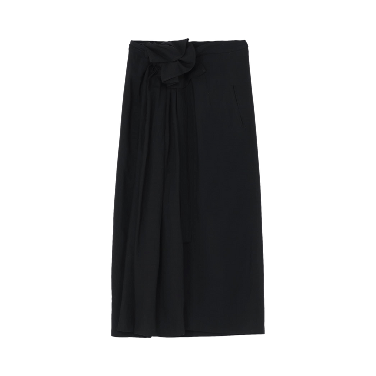 Y's Double Belted Skirt 'Black'