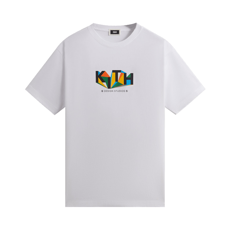 Kith Geometric Tee "White"