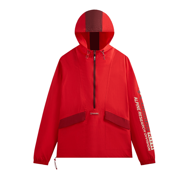Kith For Columbia Wind Anorak "Red Velvet"