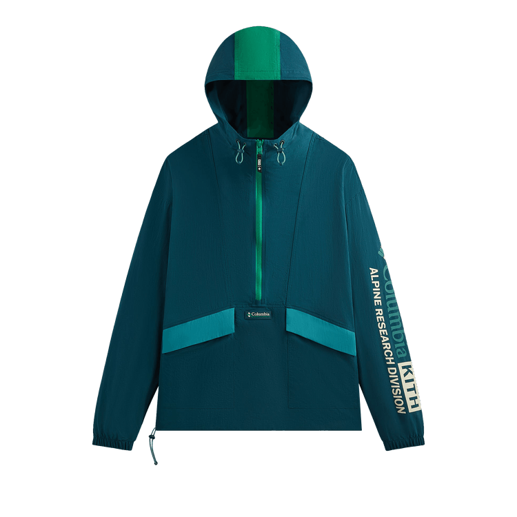 Kith For Columbia Wind Anorak "Midnight Teal"