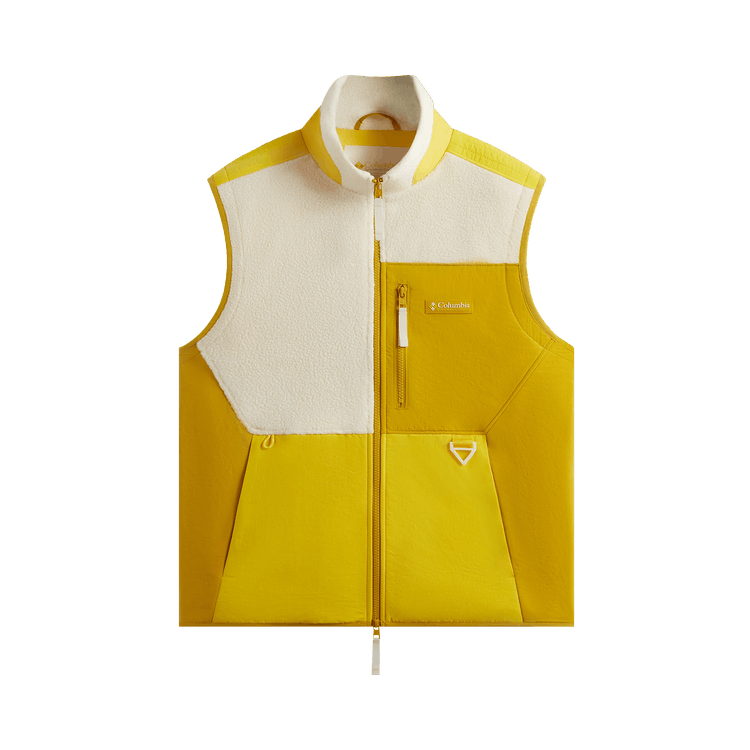 Kith For Columbia Sherpa Vest "Bright Yellow"