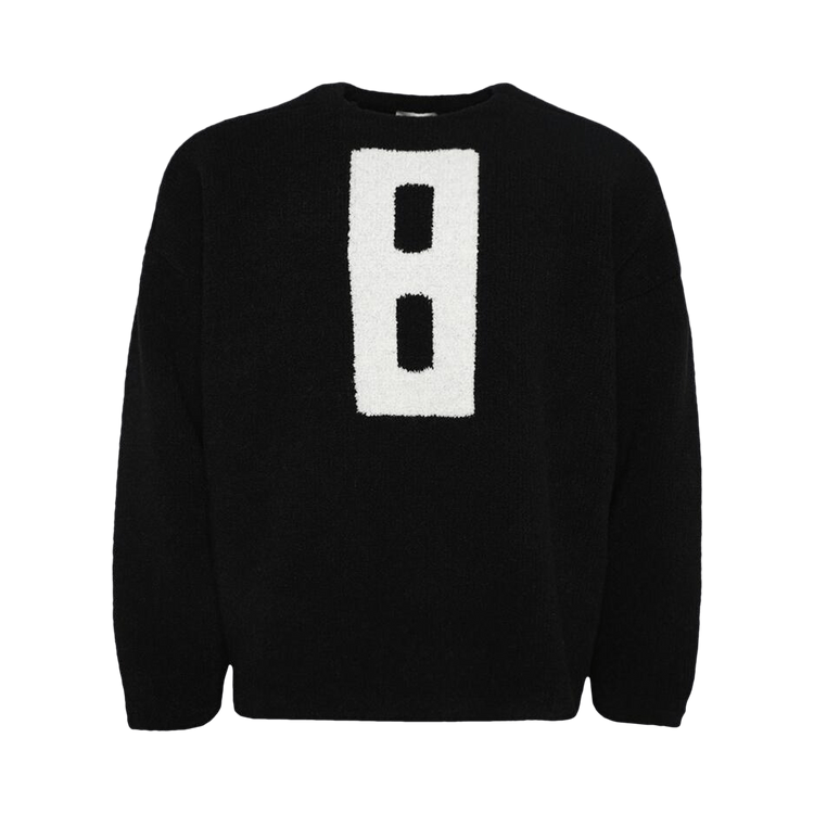 Fear of God Boucle Straight Neck Relaxed Sweater "Black"