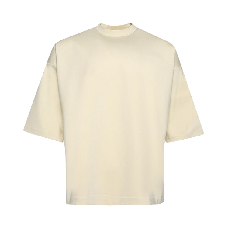 Fear of God Embroidered Thunderbird Milano Tee "Lemon Cream"