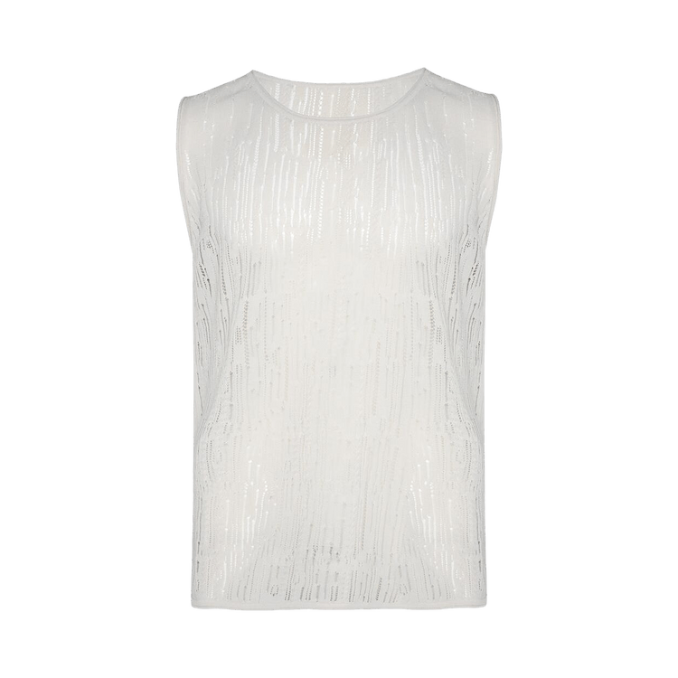 Lanvin Tank Top "Ecru"