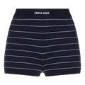 Miu Miu Mini Shorts "Blue/White"