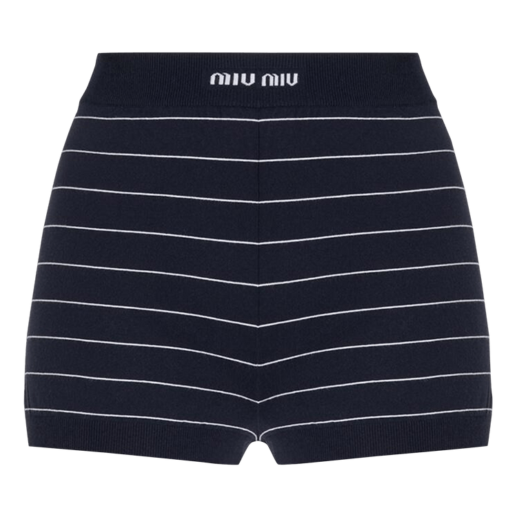 Miu Miu Mini Shorts "Blue/White"