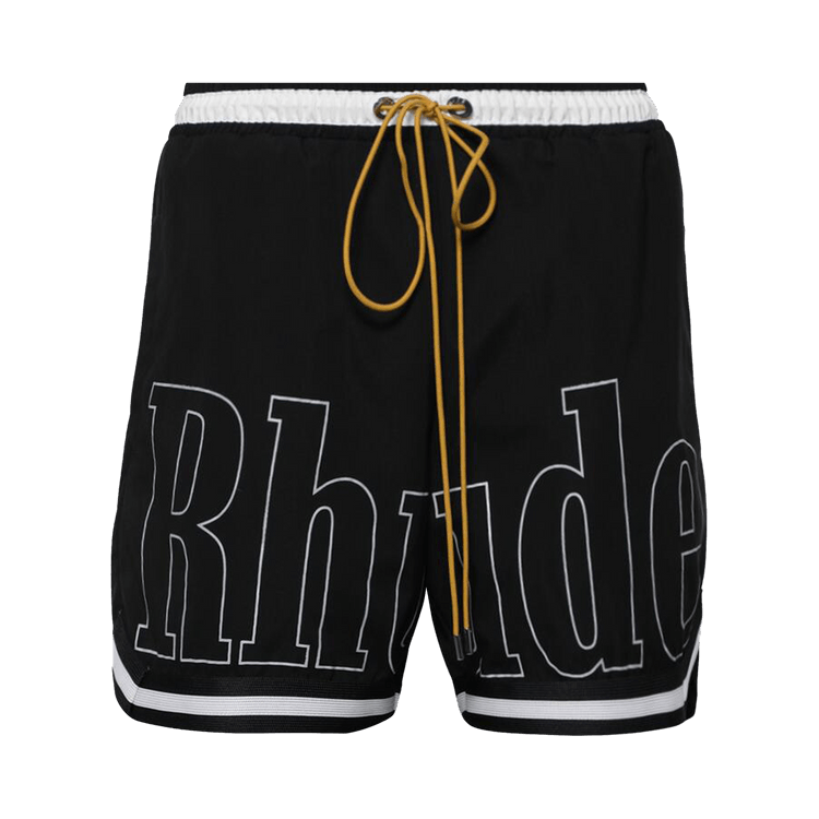 Rhude Basketball Swim Short "Black"