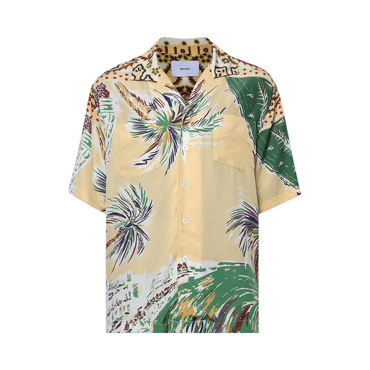 Rhude Palmina Silk Shirt "Multicolor"