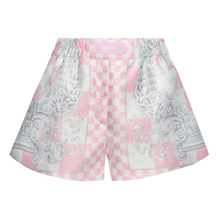 Versace Shorts "Pastel Pink/White/Silver"