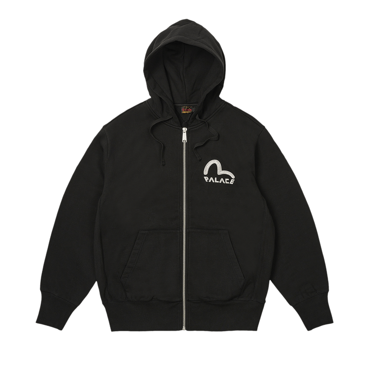 Palace x Evisu Zip Hood "Black"
