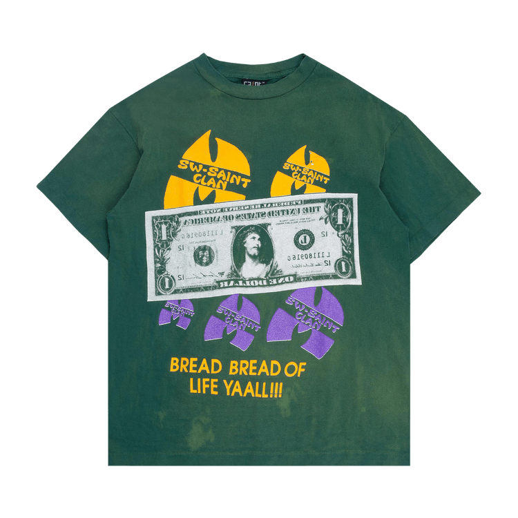 SAINT Mxxxxxx Saint Clan Short-Sleeve Tee "Green"