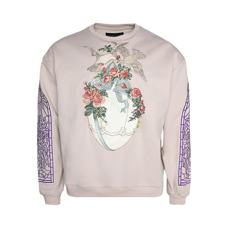 Who Decides War Gift Crewneck Sweater "Silver"