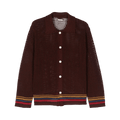 Bode Bayberry Multi Overshirt "Brown"