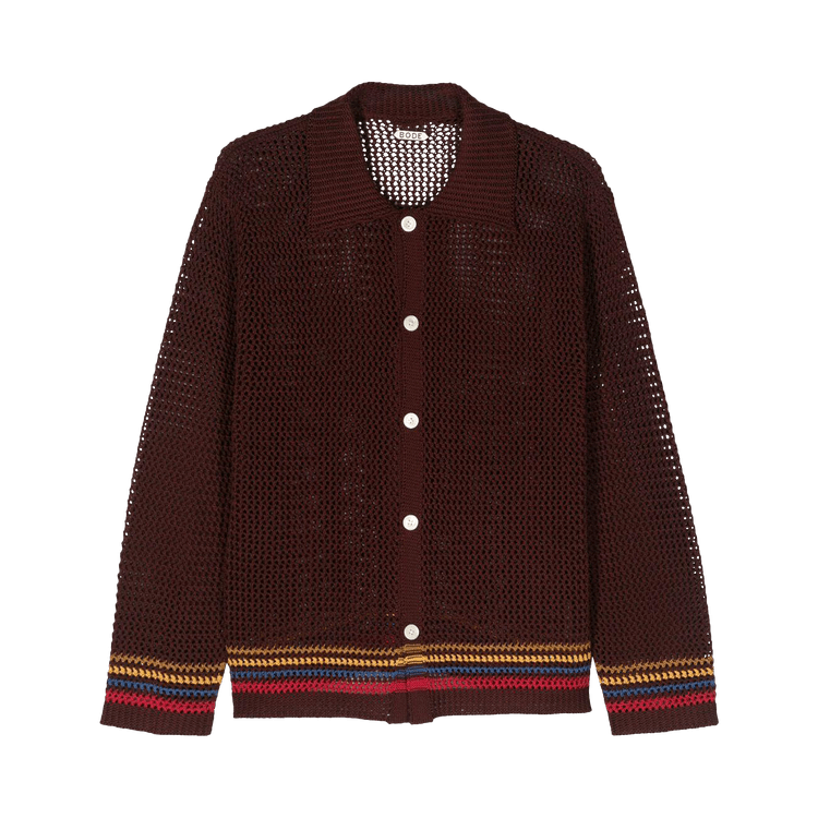 Bode Bayberry Multi Overshirt "Brown"