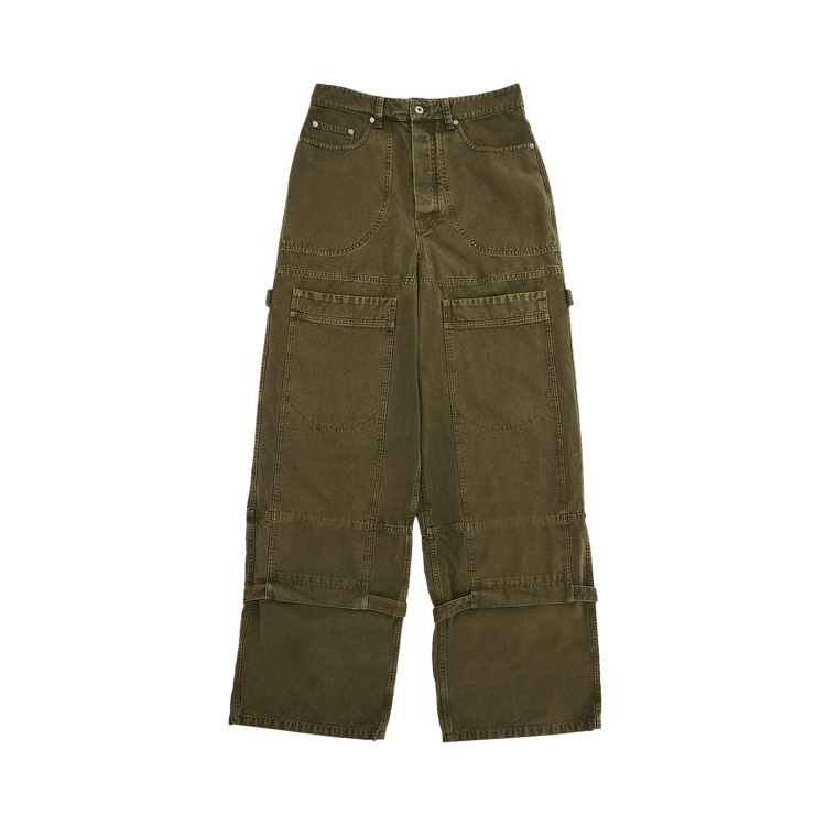 Off-White Relax Carpenter Pants "Four Leaf"