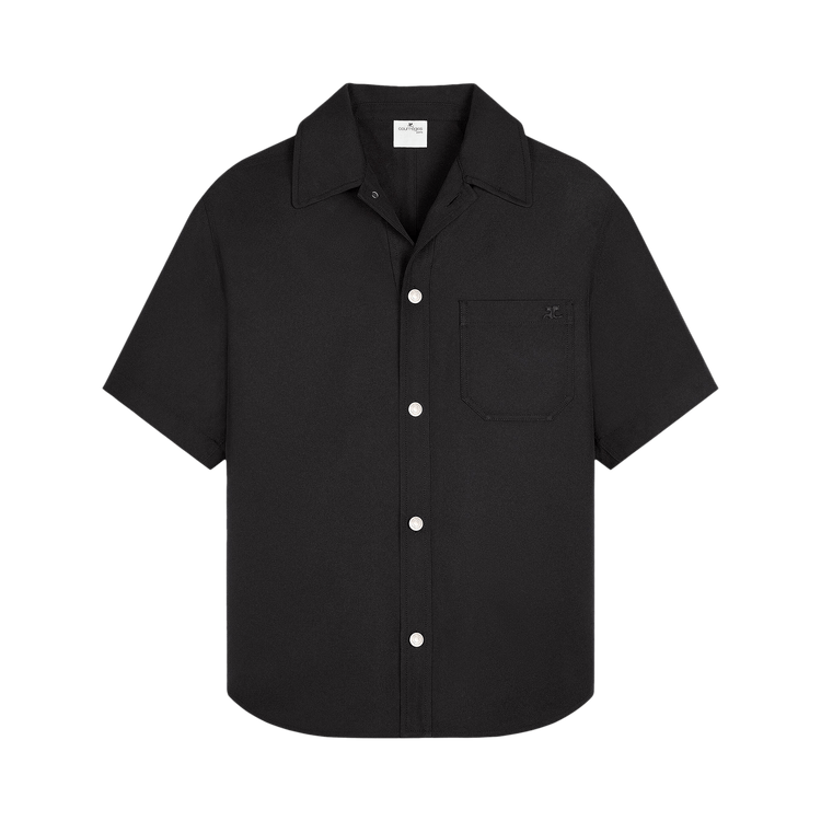 Courrèges Skate Retro Twill Shirt "Black"