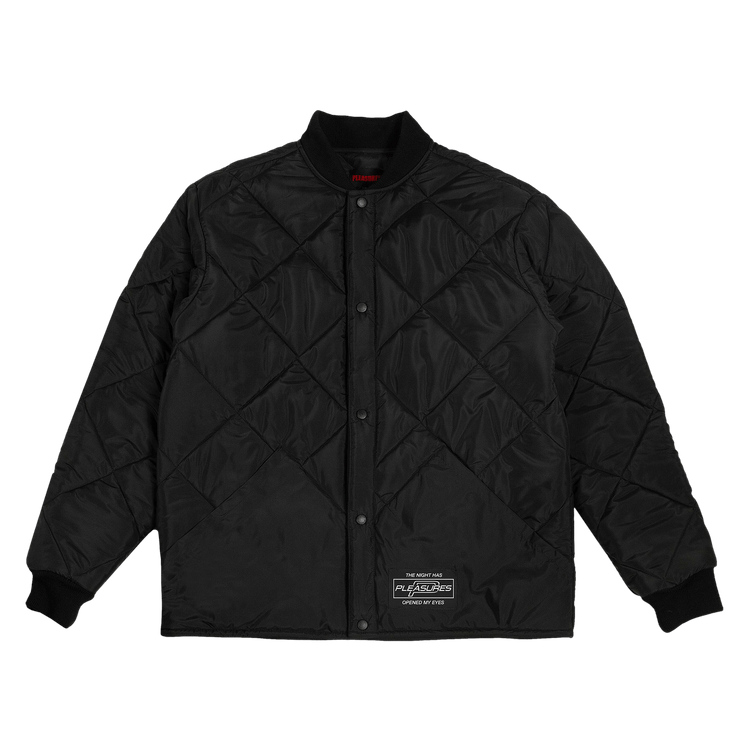 Pleasures Vision Quilted Jacket "Black"