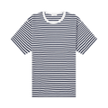 nanamica COOLMAX Stripe Jersey Tee "Navy/White"