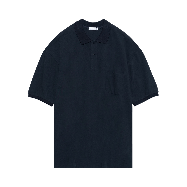 nanamica Short-Sleeve Polo Shirt "Navy"