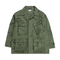 Engineered Garments BDU Jacket "Khaki/Graffiti Print"